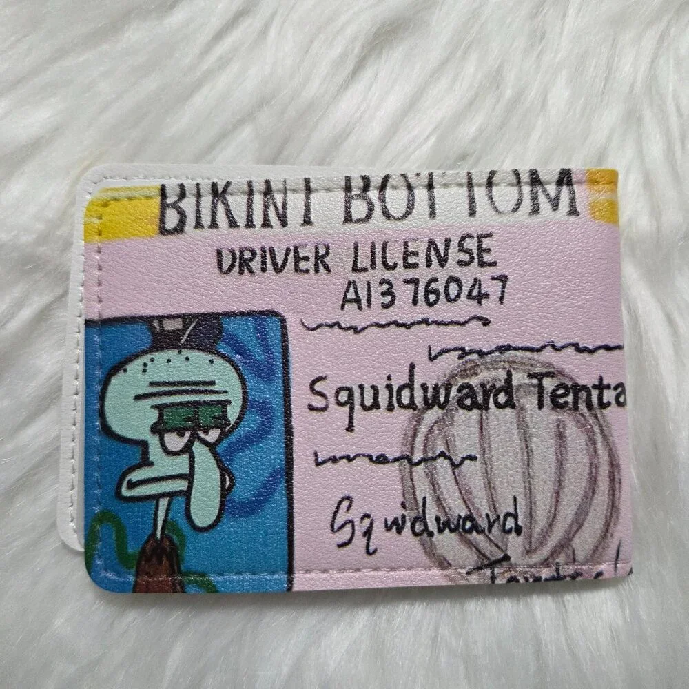 SpongeBob Squarepants  Squidward Card Holder